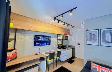 Imagem: O studio possui 1 Dormitório, 1 Banheiro, 18m² de Área, Imóvel