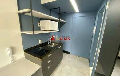 Imagem: O studio possui 1 Dormitório, 1 Banheiro, 27m² de Área, Imóvel