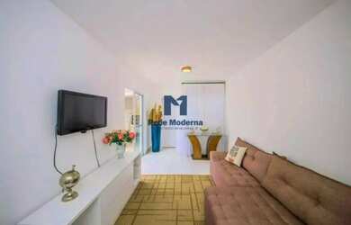 Imagem: O apartamento na cobertura possui 2 Dormitórios, 2 Banheiros