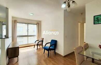 Imagem: O apartamento possui 2 Dormitórios, 2 Banheiros, 1 Vaga na