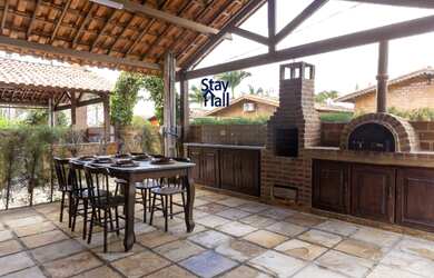 Imagem 8: Casa em Gravata com Piscina e Churrasqueira e Forno de Pizza - SH010