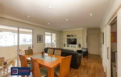 Imagem: O apartamento possui 3 Dormitórios, 3 Banheiros, 4 Vagas na