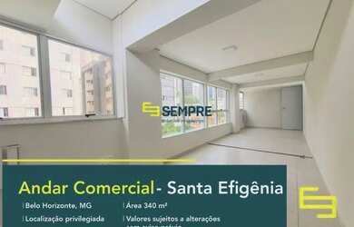 Imagem 1: Andar Corporativo à venda, 9 vagas, Santa Efigênia - Belo Horizonte/MG