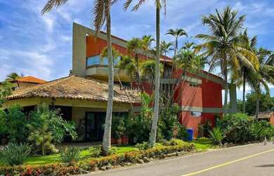 Imagem: A casa em condomínio possui 5 Dormitórios, 5 Banheiros, 3