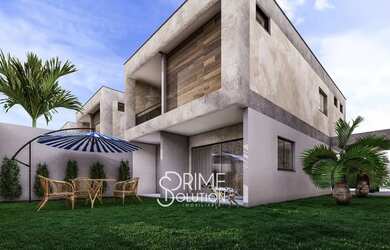 Imagem: A casa em condomínio possui 4 Dormitórios, 4 Banheiros, 2