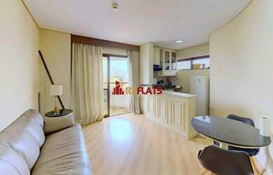 Imagem: O studio possui 1 Dormitório, 1 Banheiro, 1 Vaga na garagem