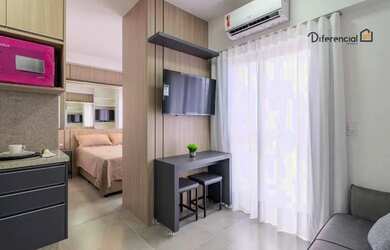 Imagem 2: Apartamento com 1 dormitório para alugar, 23 m² por R$ 3.216,73/mês...