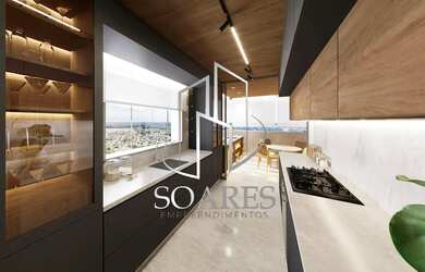 Imagem: O apartamento possui 4 Dormitórios, 5 Banheiros, 4 Vagas na