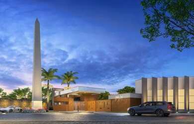 Imagem: O terreno possui 280m² de Área e está localizado em Sim