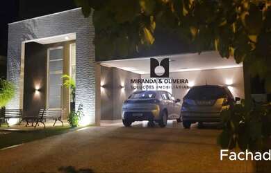 Imagem 2: Sobrado 4 Suítes Escritório Home Cinema - 322,00m2- Condomínio Mirante...