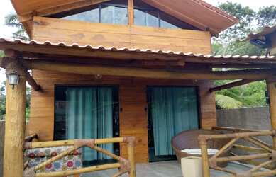 Imagem: A casa em condomínio possui 2 Dormitórios, 2 Banheiros, 4