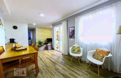 Imagem: O apartamento possui 2 Dormitórios, 2 Banheiros, 1 Vaga na