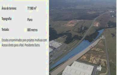 Imagem 3: Área na Dutra. 125.000m² de Área