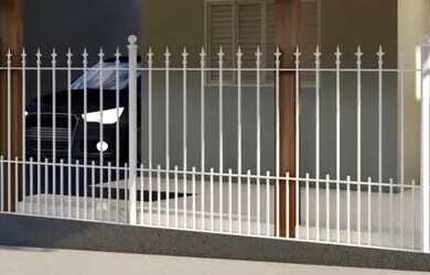 Imagem: A casa possui 2 Dormitórios, 2 Banheiros, 3 Vagas na garagem