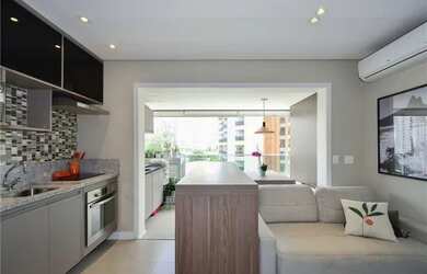 Imagem: O apartamento possui 2 Dormitórios, 5 Banheiros, 2 Vagas na