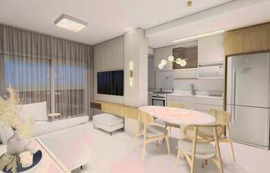 Imagem: O apartamento possui 2 Dormitórios, 2 Banheiros, 2 Vagas na