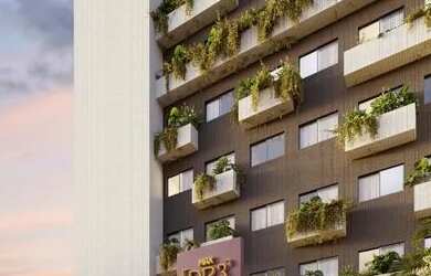 Imagem: O apartamento possui 1 Dormitório, 1 Banheiro, 1 Vaga na garagem