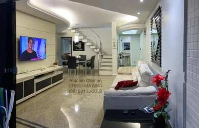 Imagem: O apartamento na cobertura possui 4 Dormitórios, 5 Banheiros