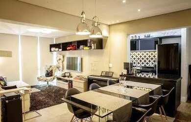 Imagem: O apartamento possui 2 Dormitórios, 2 Banheiros, 2 Vagas na