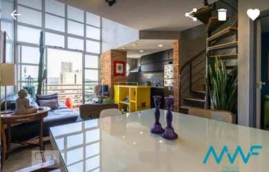 Imagem: Apto Loft Alphaville - Pé-direito Duplo - 65m2 - Venda Mobiliado!