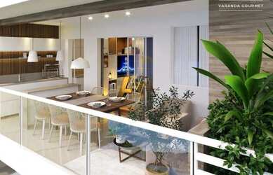 Imagem: O apartamento possui 3 Dormitórios, 3 Banheiros, 2 Vagas na