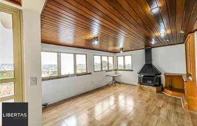 Imagem: O apartamento na cobertura possui 3 Dormitórios, 3 Banheiros