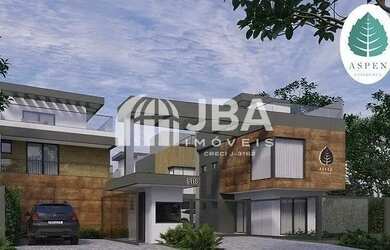 Imagem: A casa em condomínio possui 4 Dormitórios, 4 Banheiros, 4