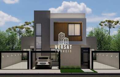 Imagem: A casa possui 2 Dormitórios, 2 Banheiros, 2 Vagas na garagem