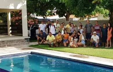 Imagem: A casa possui 5 Dormitórios, 5 Banheiros, 4 Vagas na garagem