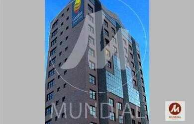 Imagem: O apartamento possui 1 Dormitório, 1 Banheiro, 1 Vaga na garagem