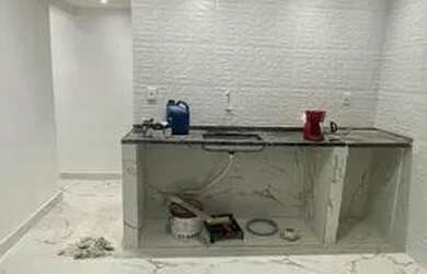 Imagem: A casa possui 3 Dormitórios, 1 Banheiro, 3 Vagas na garagem