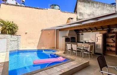 Imagem 1: Sobrado alto padrão. Piscina, Guarda roupa, 201m² de Áreae3 Vagas na...