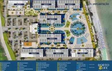 Imagem 4: Flat Porto Life 2. 34m² de Área, 1 Banheiroe1 Dormitório