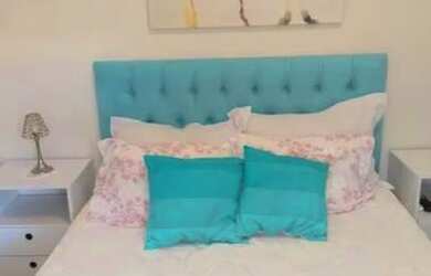 Imagem: O apartamento possui 1 Dormitório, 1 Banheiro, 1 Vaga na garagem