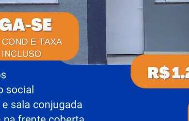 Imagem: A casa em condomínio possui 2 Dormitórios, 1 Banheiro, 1 Vaga