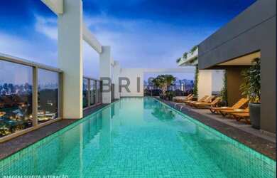 Imagem: O apartamento possui 1 Dormitório, 1 Banheiro, 27m² de Área