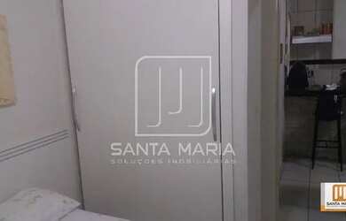 Imagem: O apartamento possui 1 Dormitório, 1 Banheiro, 1 Vaga na garagem