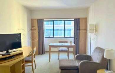 Imagem 3: Flat no Sol Alphaville com 1 dormitório e 1 vaga de garagem disponível...