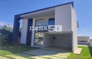 Imagem: A casa em condomínio possui 4 Dormitórios, 5 Banheiros, 4