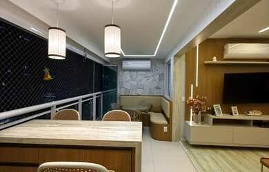 Imagem: O apartamento possui 3 Dormitórios, 3 Banheiros, 2 Vagas na