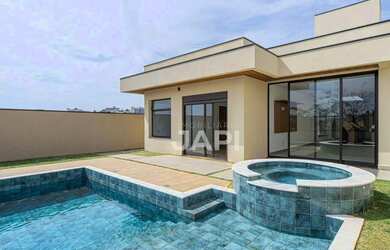 Imagem: A casa em condomínio possui 3 Dormitórios, 5 Banheiros, 4