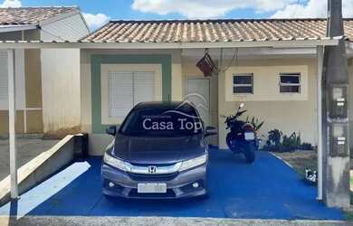 Imagem: A casa em condomínio possui 2 Dormitórios, 1 Banheiro, 2 Vagas