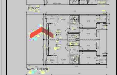 Imagem: A casa possui 3 Dormitórios, 4 Banheiros, 2 Vagas na garagem