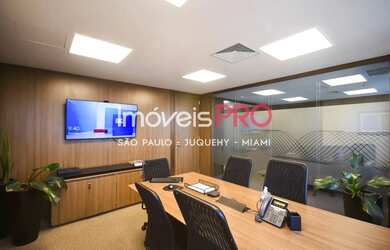 Imagem 9: Laje corporativa mobiliada com 787m² na Faria Lima com a JK no International Plaza II