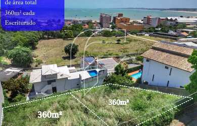 Imagem: O terreno possui 720m² de Área e está localizado em Enseada