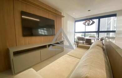 Imagem: O apartamento possui 1 Dormitório, 1 Banheiro, 2 Vagas na garagem