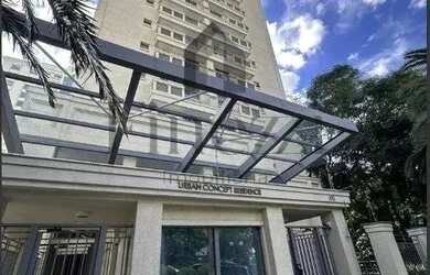 Imagem: O apartamento possui 1 Dormitório, 1 Banheiro, 1 Vaga na garagem