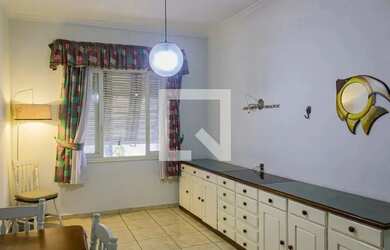 Imagem: O apartamento possui 1 Dormitório, 1 Banheiro, 60m² de Área