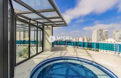 Imagem: O apartamento na cobertura possui 5 Dormitórios, 5 Banheiros