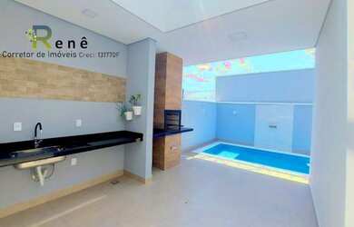 Imagem: A casa em condomínio possui 3 Dormitórios, 4 Banheiros, 4